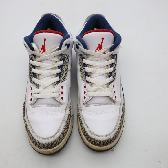 Nike Air Jordan 3 Retro OG Mid True Blue 2016 Men's US Size 10.5 Sneakers - Picture 2 of 12